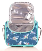 Kaukko Erkek Çocuk Isı Yalıtımlı Beslenme Çantası ve Kalemlik Seti - Mavi Turkuaz Jaws thumbnail 2