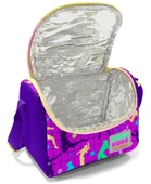 Coral High Kız Çocuk Pembe Mor Voleybol Desenli İlkokul Okul Çanta Seti ve Bel Çantası thumbnail 3