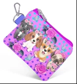 Coral High Pembe Köpek Bozuk Para Çantası - Kız Çocuk - 1