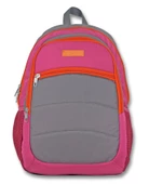 Ümit Çanta Cennec Ortaokul Kolej Lise ve Günlük Sırt Çantası - Gri-Pembe - Kız thumbnail 2