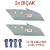 Coşkunsan Ünlü Pulluk Bıçak Uç Demiri (Burun) Civatalı-2 Adet - 1