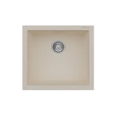 Real Stone K005 Gordion 52 Krem Granit Mutfak Eviyesi 52x47 cm - 1