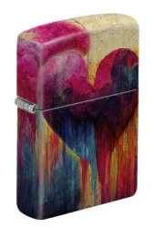 Zippo Heart Grafitti Dizayn Çakmak - 1