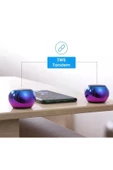 Metal Mini Kablosuz Hoparlör Şarjlı 4w Mini Bluetooth Speaker Tws Özellikli Ses Bombası - 4