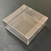 Komple Asetat Kutu  Otomatik Model 9X9X3 CM (50 Adet) - 1