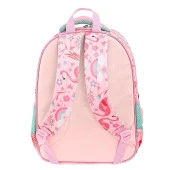 Muggle 2 Bölmeli Flamingo Okul Sırt Çantası MU-9084 - 4