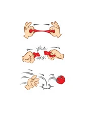 Disney Minnie Mouse Zıplayan Hamur 30 g Kırmızı-Red Castle ZDB-35 - 2