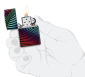Zippo Rainbow Pattern Dizayn Çakmak - 4