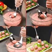 Lokma ve Köfte Kaşığı Servis Kepçesi - 4