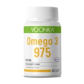 Voonka Omega 3 975 mg 52 Kapsül - Diş Beyazlatıcı Köpük Hediye thumbnail 1