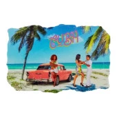 Küba Temalı Fresco Magnet thumbnail 1