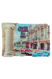 Küba Temalı Sütun Magnet - 3