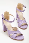 Jany Lila Cilt Yüksek Topuklu Kadın Ayakkabı thumbnail 1