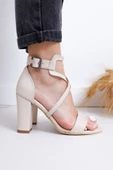Ansley Topuklu Ten Cilt Ayakkabı thumbnail 1