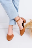Holly Topuklu Kahve Cilt-Süet Ayakkabı thumbnail 1
