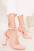 Lillian Topuklu Pudra Süet Ayakkabı thumbnail 1