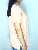 Lumberjack WL LAYA 11SL10 3FX Somon Kadın Kısa Kol T-Shirt Kadın Tişört thumbnail 2