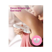 Philips BRE720/05 Epilatör (Yüz+Koltuk altı+Bikini Bölgesi+Bacak)Islak Ve Kuru,Işıklı,Kablosuz - 2