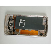 ASLANTİC SAMSUNG A8 2016 A810 ORJINAL ARKA KASA GOLD RENK MALZEMELİ - 1