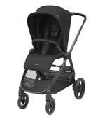 Maxi Cosi Street+ Ekstra Portbebeli Seyhat Sistem Olabilen Tek Elle Katlanabilen Doğumdan İtibaren Kullanılabilen Bebek Arabası Essential Black - 1