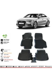 İzoref Audi A3 Sedan 2019 Model 4D Havuzlu Paspas thumbnail 1