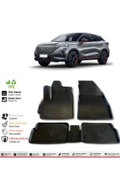 İzoref Chery FX 2022 Model 4D Havuzlu Paspas - 1