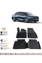 İzoref Ford Focus 5 2023 Model 4D Havuzlu Paspas thumbnail 1