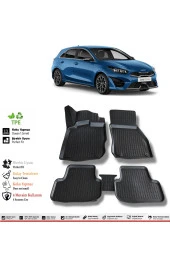 İzoref Kia Ceed 2024 Model 4D Havuzlu Paspas thumbnail 1