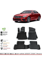 İzoref Mercedes C Serisi W205 2018 Model 4D Havuzlu Paspas thumbnail 1