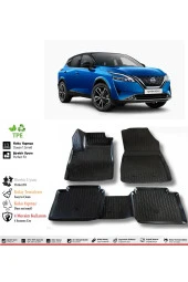 İzoref Nissan Qashqai 2025 Model 4D Havuzlu Paspas thumbnail 1