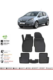 İzoref Opel Corsa D 2011 Model 4D Havuzlu Paspas thumbnail 1