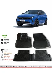 İzoref Opel Grandland 2026 Model 4D Havuzlu Paspas thumbnail 1