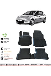 İzoref Renault Clio 3 2011 Model 4D Havuzlu Paspas thumbnail 1
