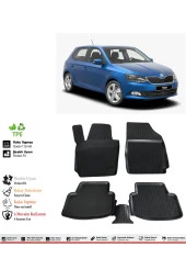 İzoref Skoda Fabia 2018 Model 4D Havuzlu Paspas thumbnail 1