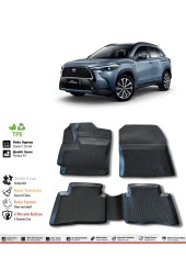 İzoref Toyota Corolla Cross 2022 Model 4D Havuzlu Paspas thumbnail 1