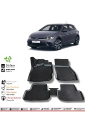 İzoref Volkswagen Polo 2025 Model 4D Havuzlu Paspas thumbnail 1