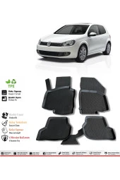 İzoref Volkswagen Golf 6 2009 Model 4D Havuzlu Paspas thumbnail 1