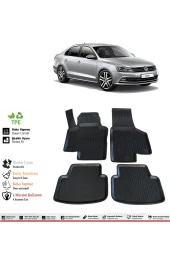 İzoref Volkswagen Jetta 2017 Model 4D Havuzlu Paspas thumbnail 1