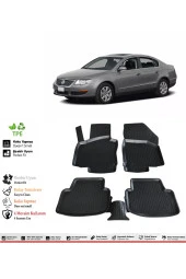 İzoref Volkswagen Passat B6 2008 Model 4D Havuzlu Paspas thumbnail 1