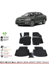 İzoref Volkswagen Passat B7 2013 Model 4D Havuzlu Paspas thumbnail 1