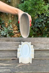 Calvin-1 Silikon Kayık Kap Kalıbı thumbnail 2