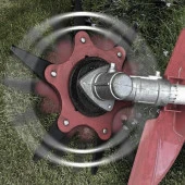 Benzinli Tırpan Metal Çim Çayır Biçme Kesme Aparatı 6 Kollu Testere Dişli Bıçkı Ahtapot Yedek Bıçak - 4