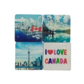 Kanada Temalı Dörtlü Taş Magnet thumbnail 1