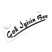 Çok İyisin Bee Yazılı Sök Tak Dekor Plaka thumbnail 1