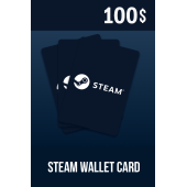 Steam Cüzdan Kodu 100 USD - 1