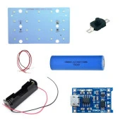 Şarjlı Led Panel Lamba Elektrik Deney Seti - Öğrenci Elektrik Devresi thumbnail 1