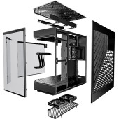 Hyte Y60 CS-HYTE-Y60-B 3 Fanlı E-ATX Oyuncu Kasası - 5