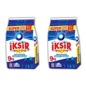 İksir Toz Deterjan Beyazlar İçin 2 Ad. x 9 Kg. (18 Kg. - 120 Yıkama) - 1