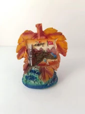 Biblo Yaprak Ev Dekoratif  Biblolar Seramik Salon Ofis Modern Biblolar thumbnail 1