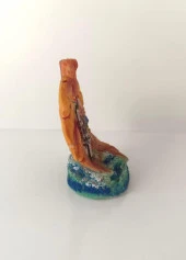 Biblo Yaprak Ev Dekoratif  Biblolar Seramik Salon Ofis Modern Biblolar thumbnail 4